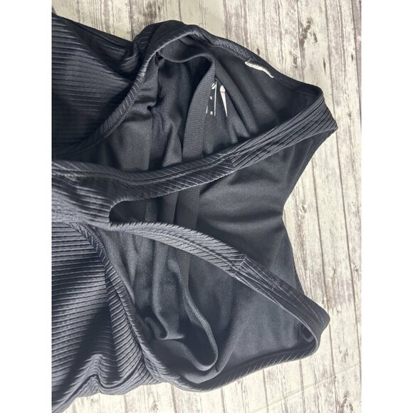 Nike One Piece Swimsuit Black Womens Size Medium Lightly Padded - Picture 6 of 6